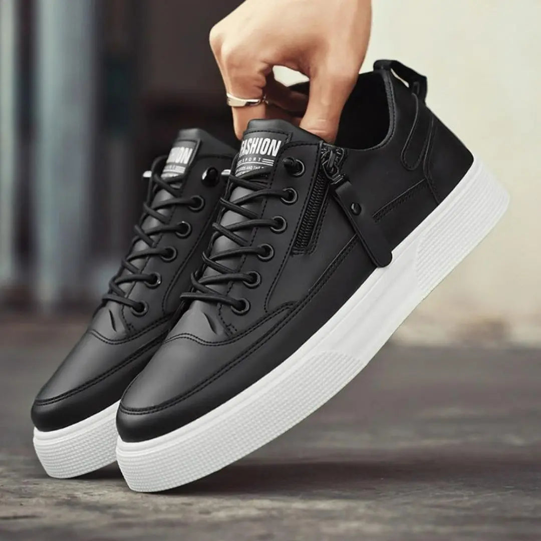 Hugo Italian Leather Men's Trainers