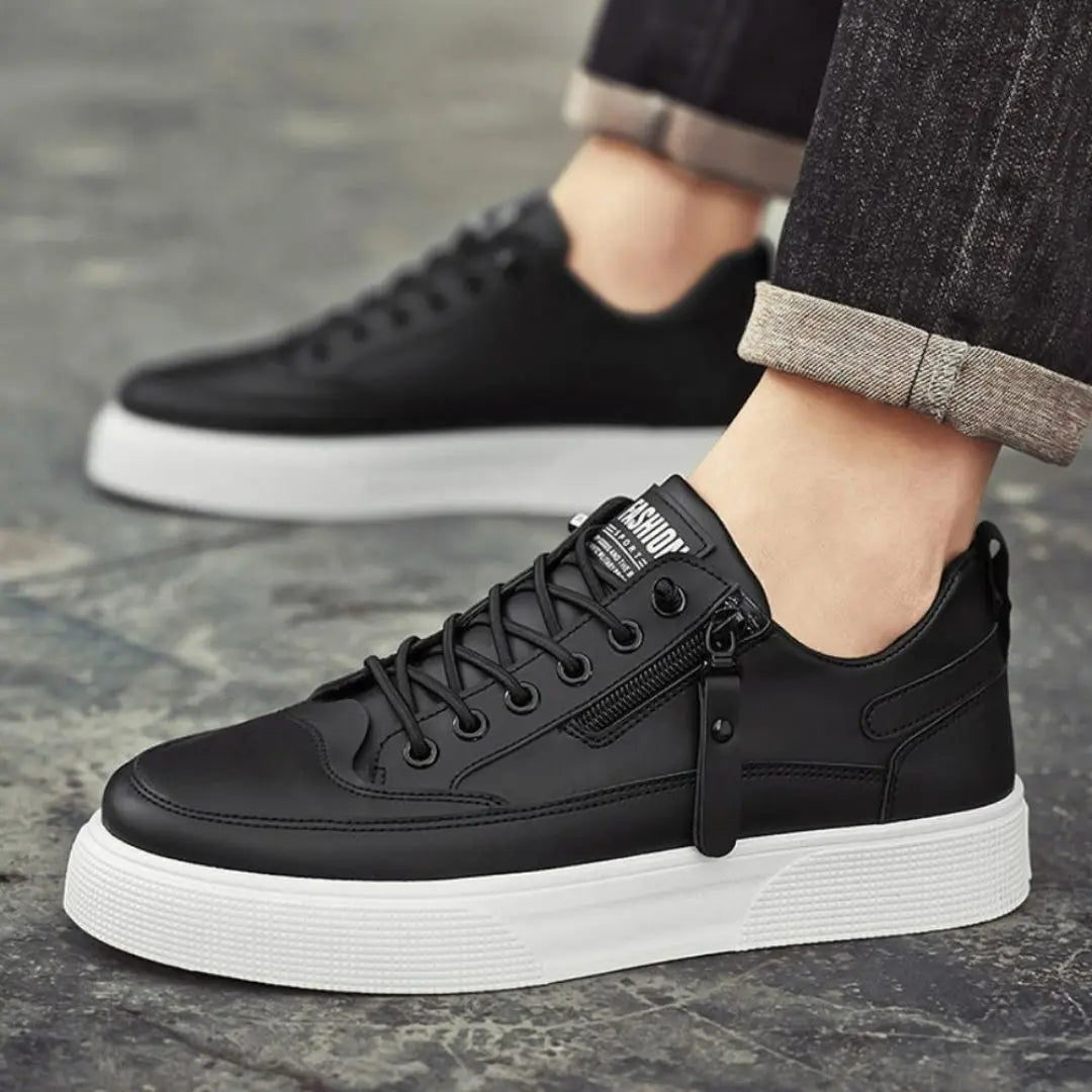 Hugo Italian Leather Men's Trainers