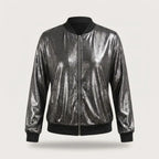 Isadora Glitter Sleeve Women's Jacket - Olyndra London