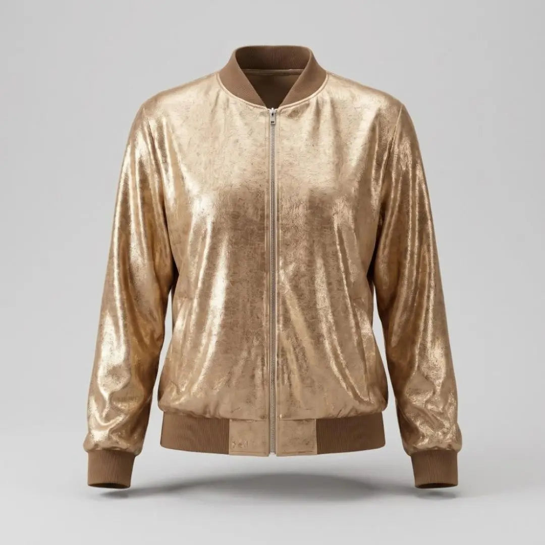 Isadora Glitter Sleeve Women's Jacket - Olyndra London