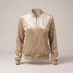 Isadora Glitter Sleeve Women's Jacket - Olyndra London