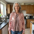 Isadora Glitter Sleeve Women's Jacket - Olyndra London