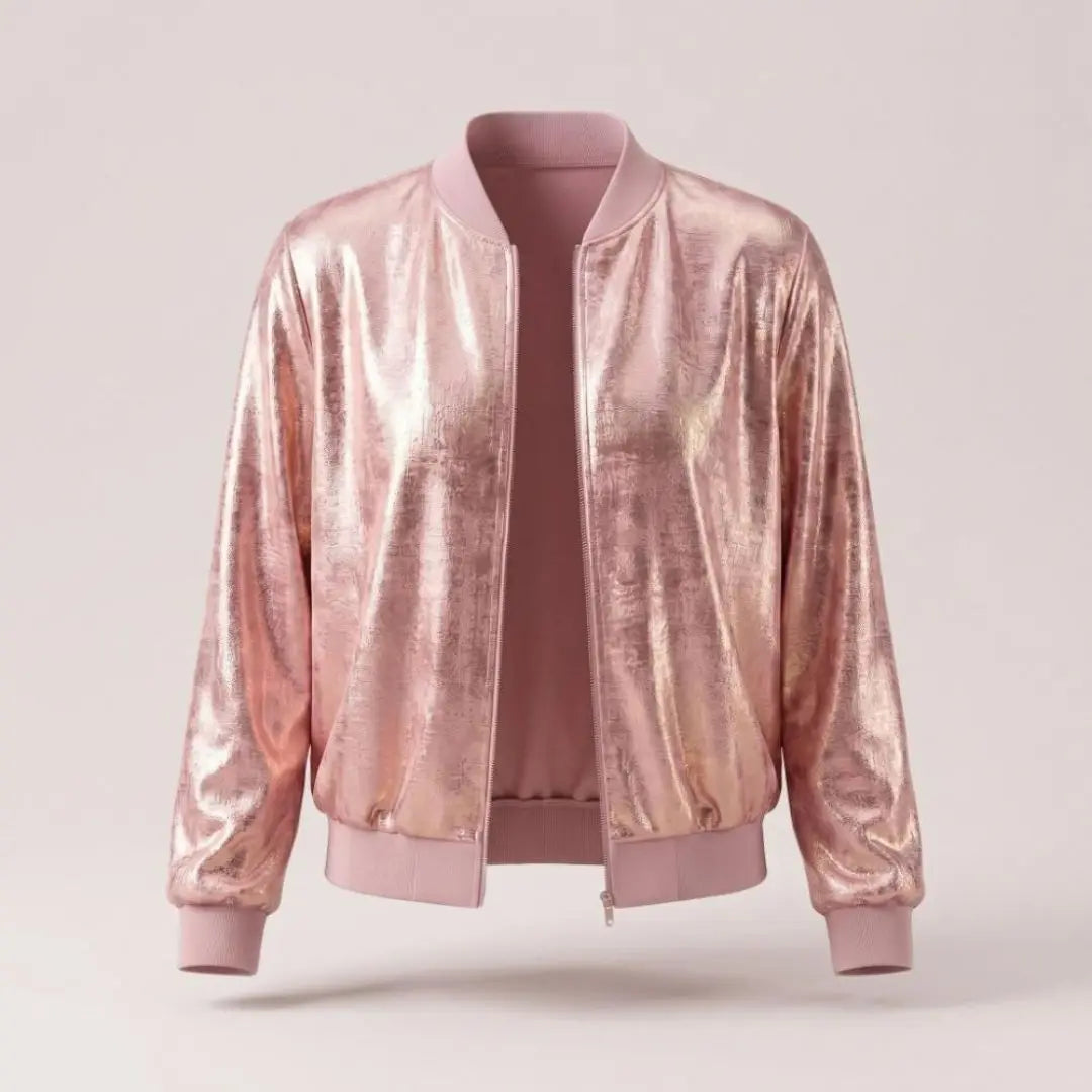 Isadora Glitter Sleeve Women's Jacket - Olyndra London