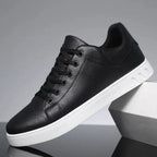 Jovan Men's Leather Trainers - Olympus London