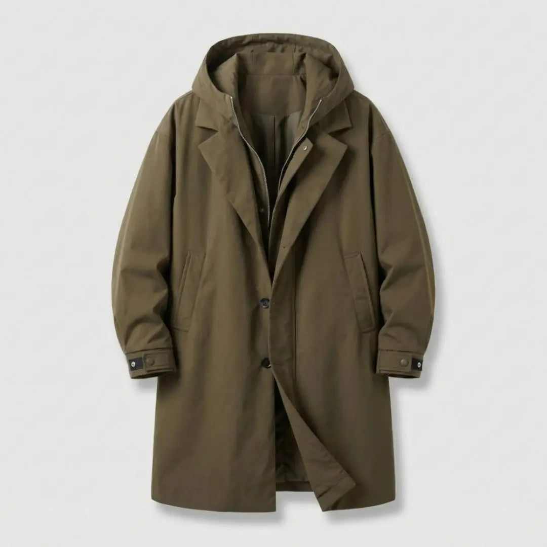 Kensington Men's Overcoat - Olyndra London
