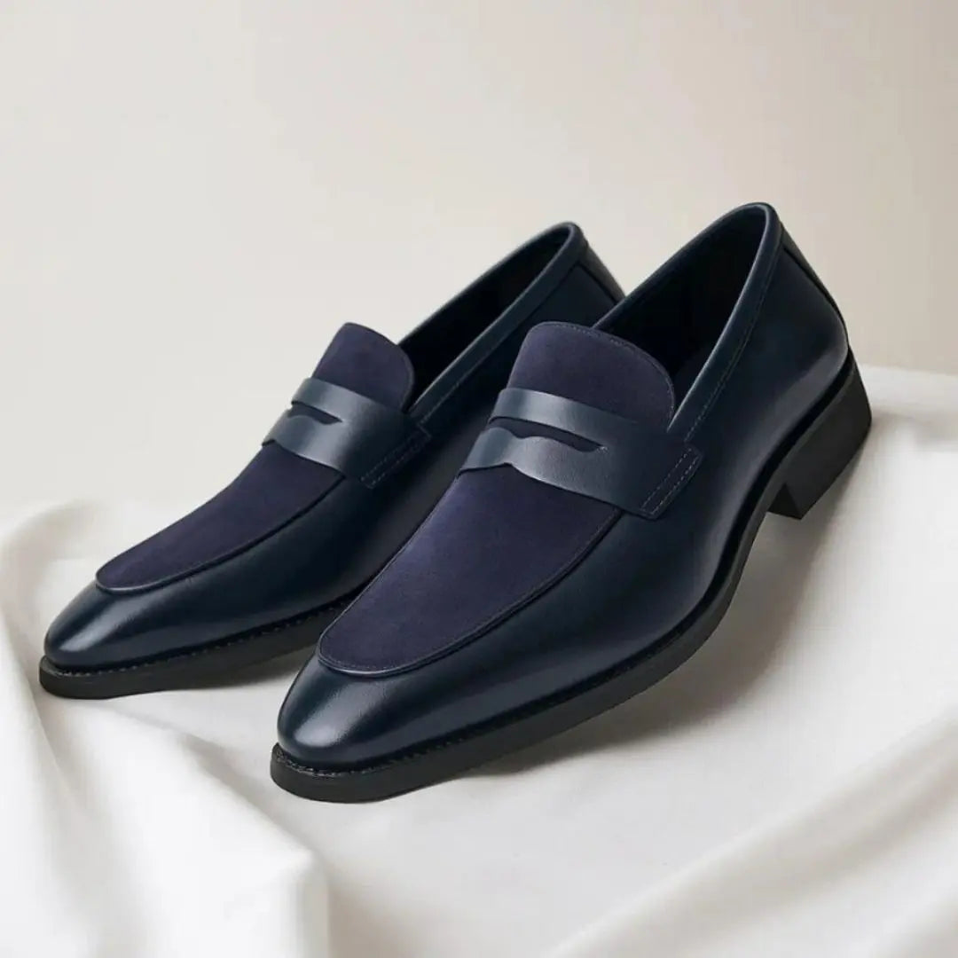 Marconi Men's Leather Loafers - Olympus London