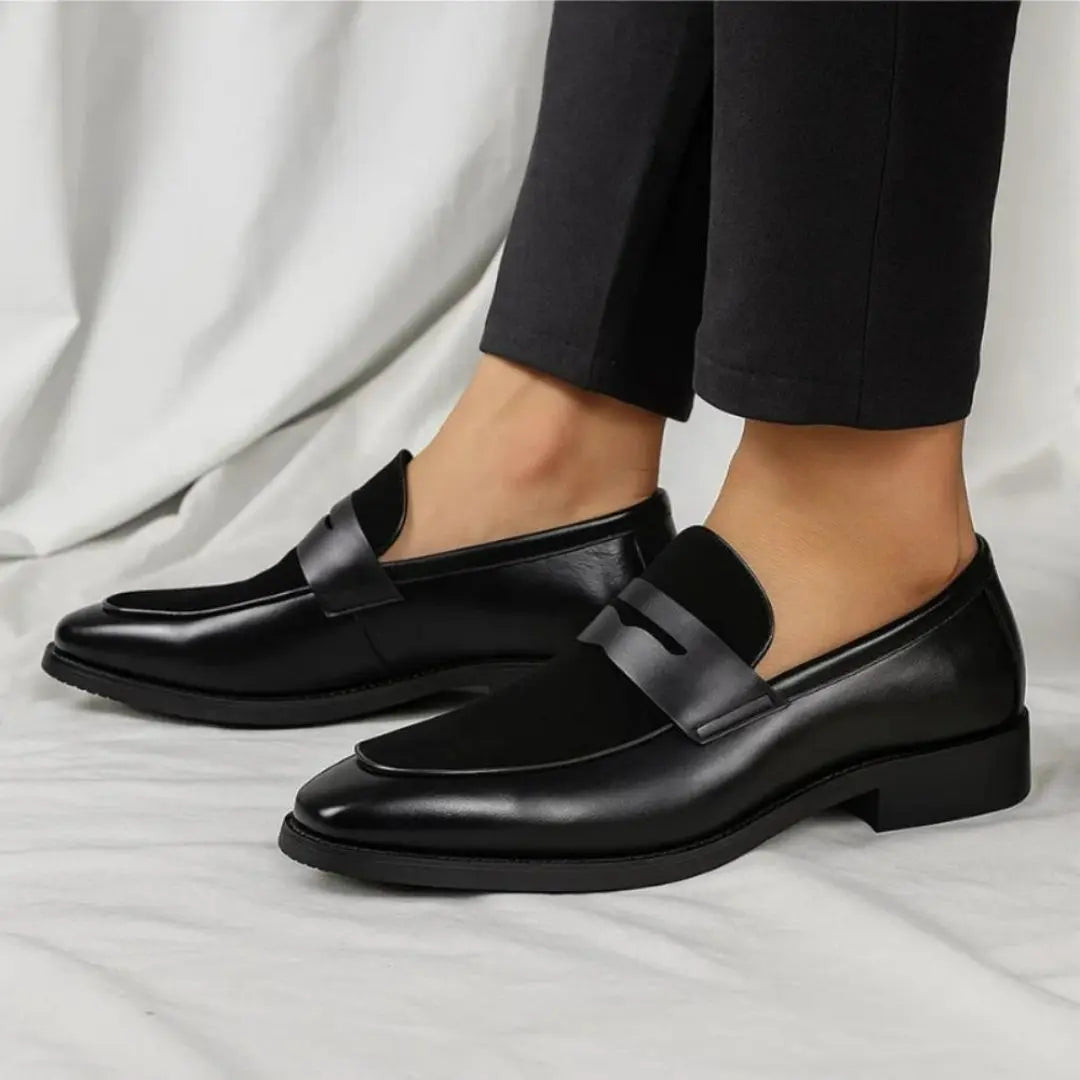 Marconi Men's Leather Loafers - Olympus London