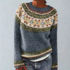 Mysa - Women's Comfortable Vintage Jumper