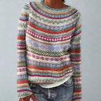 Mysa - Women's Comfortable Vintage Jumper