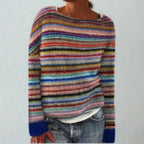 Mysa - Women's Comfortable Vintage Jumper