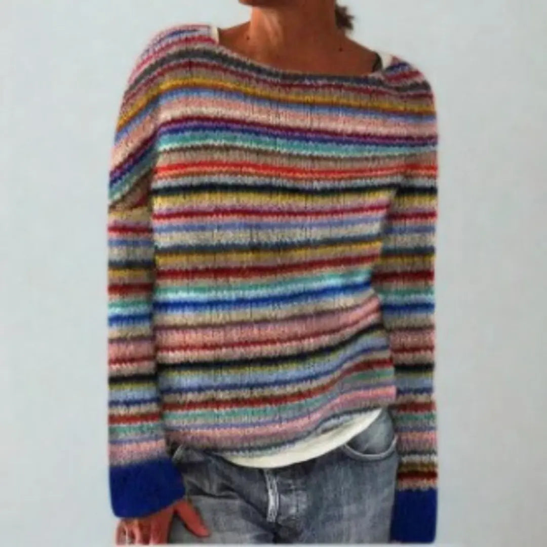 Mysa - Women's Comfortable Vintage Jumper