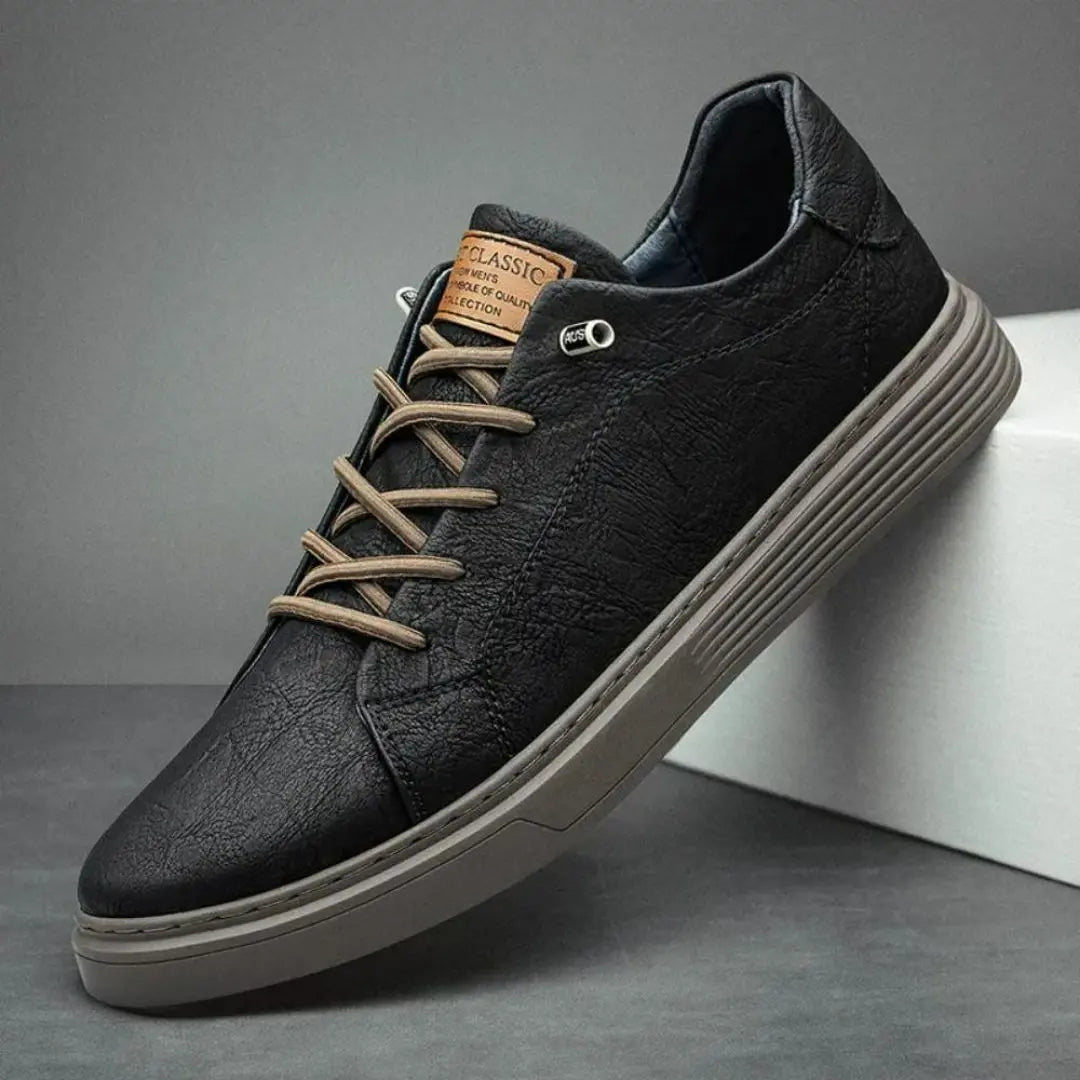 Oxfords Men's Leather Trainers - Olympus London
