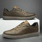 Oxfords Men's Leather Trainers - Olympus London