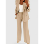 Palynette - Women's Elegant Two-Piece Suit Set For Office Wear