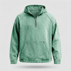 Rivington Half-zip Denim Men's Jacket - Olyndra London