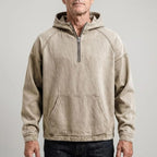Rivington Half-zip Denim Men's Jacket - Olyndra London