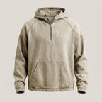 Rivington Half-zip Denim Men's Jacket - Olyndra London