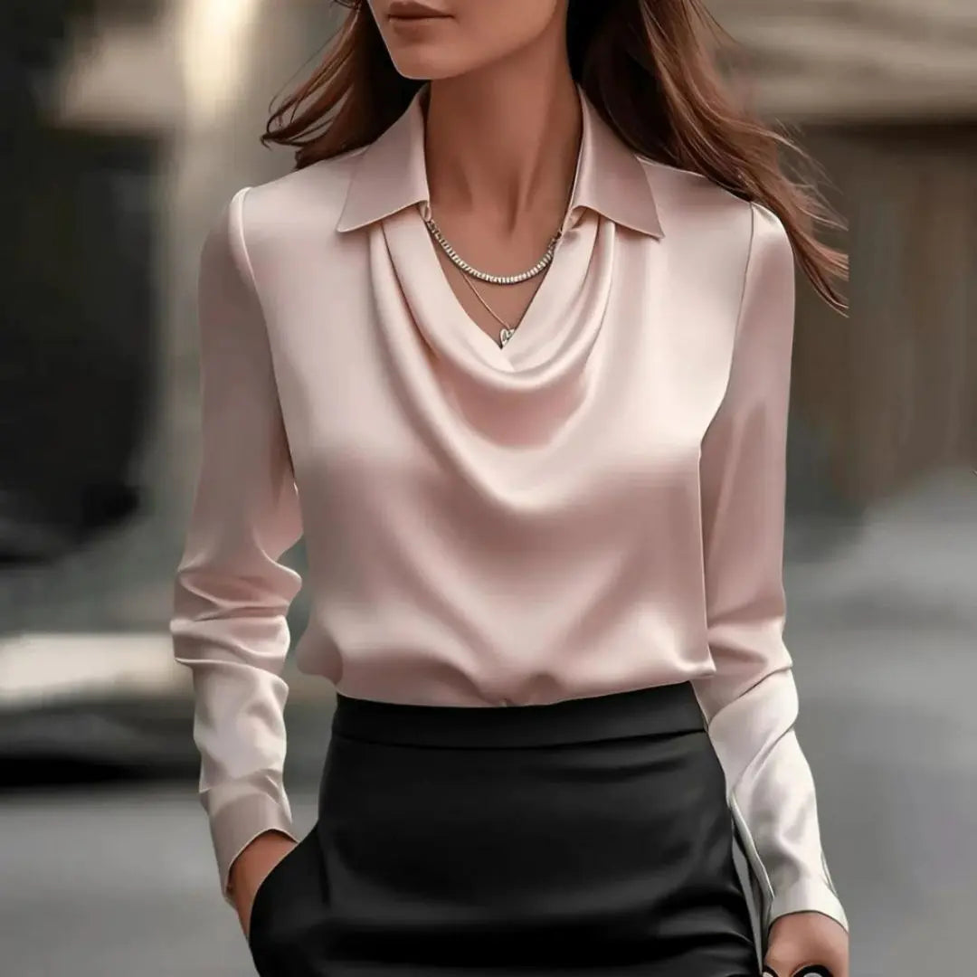 Rosanna - Elegant Women's Satin Blouse