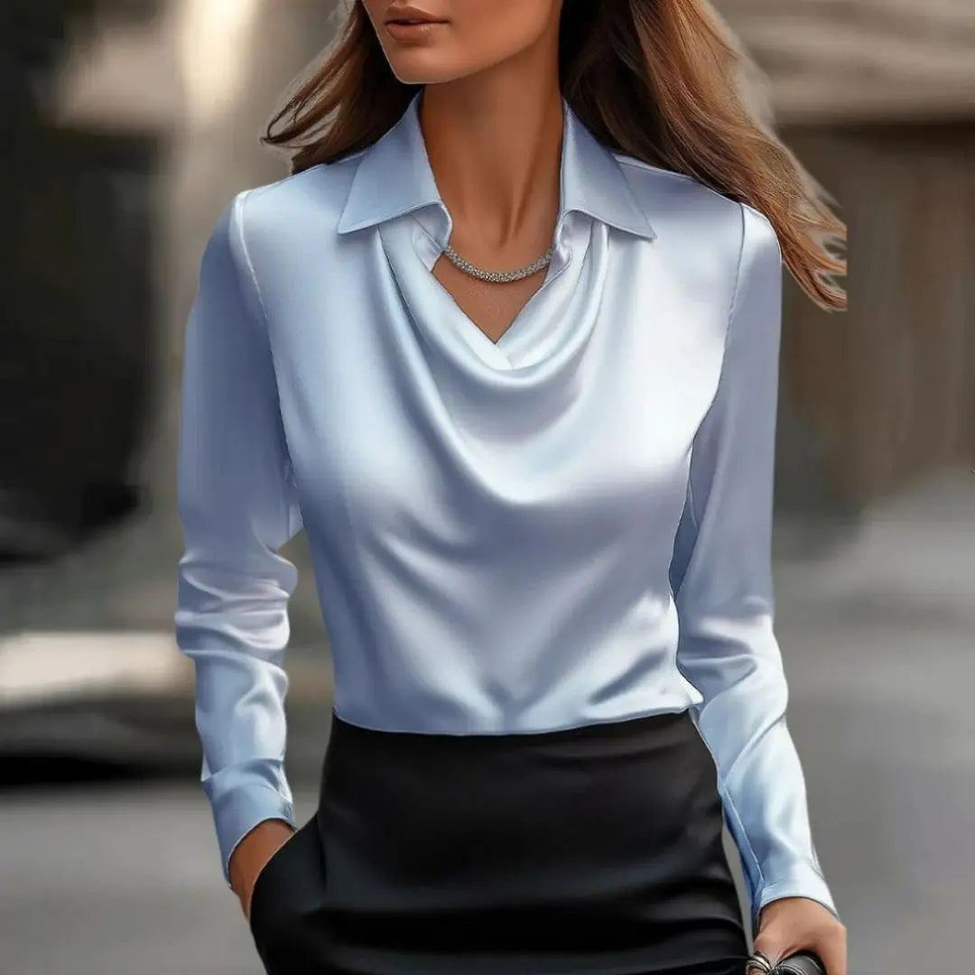 Rosanna - Elegant Women's Satin Blouse