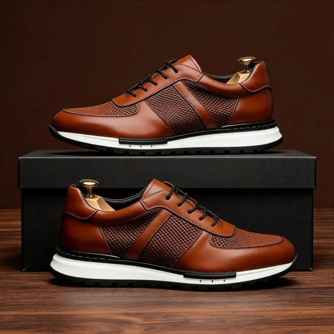 Spencer Genuine Leather Men's Trainers