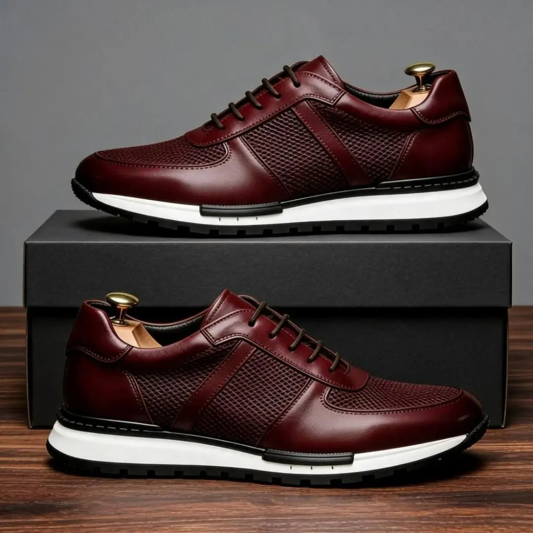 Spencer Genuine Leather Men's Trainers