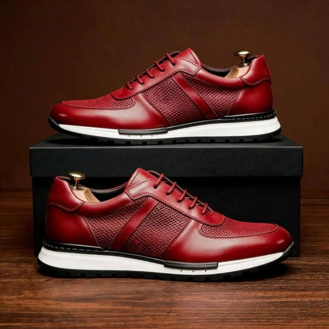 Spencer Genuine Leather Men's Trainers