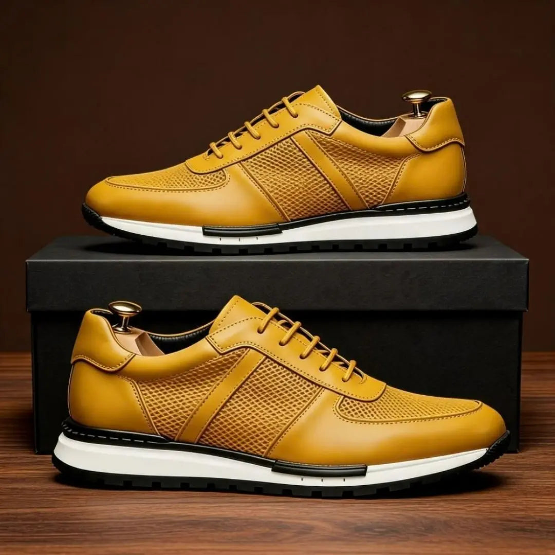 Spencer Genuine Leather Men's Trainers