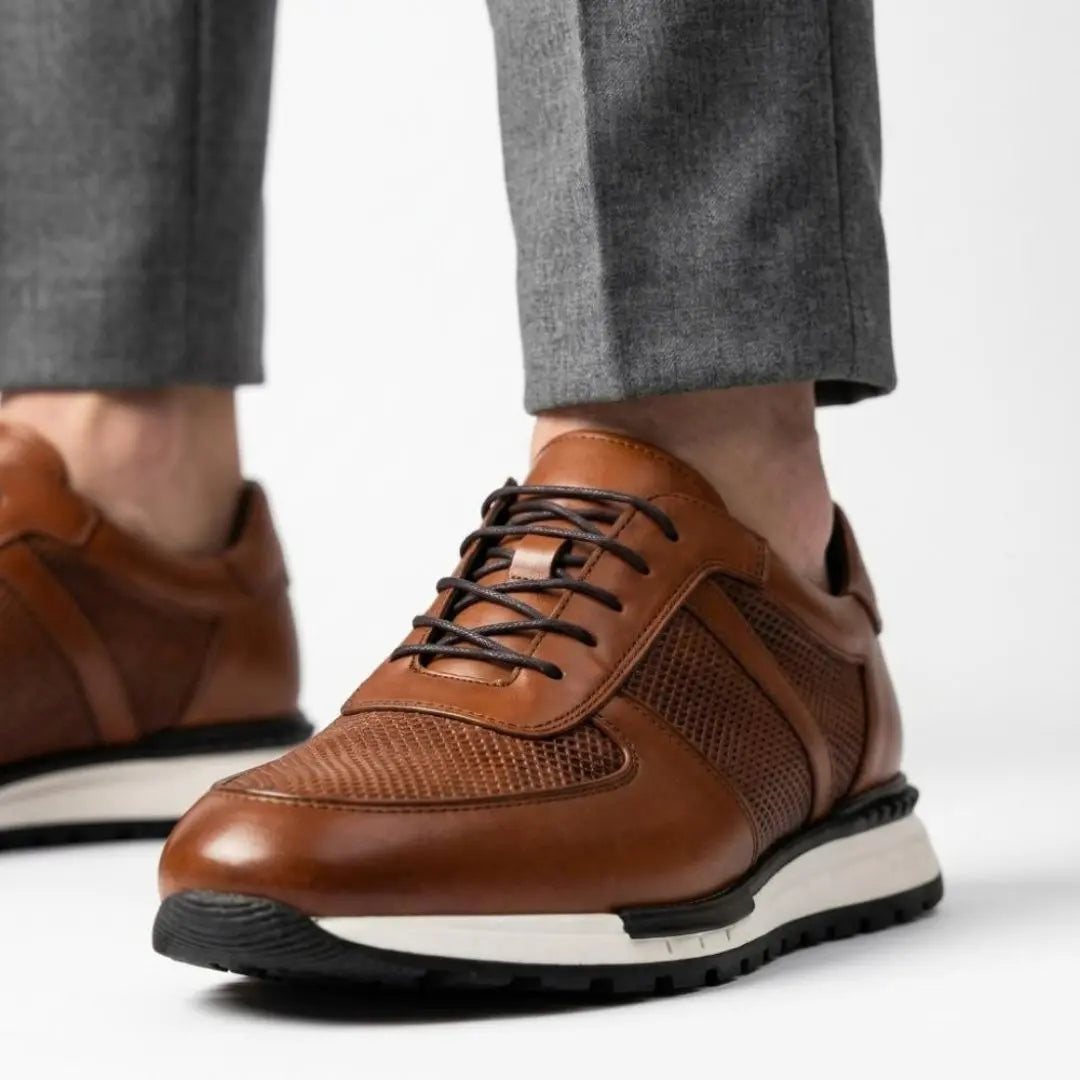 Spencer Genuine Leather Men's Trainers