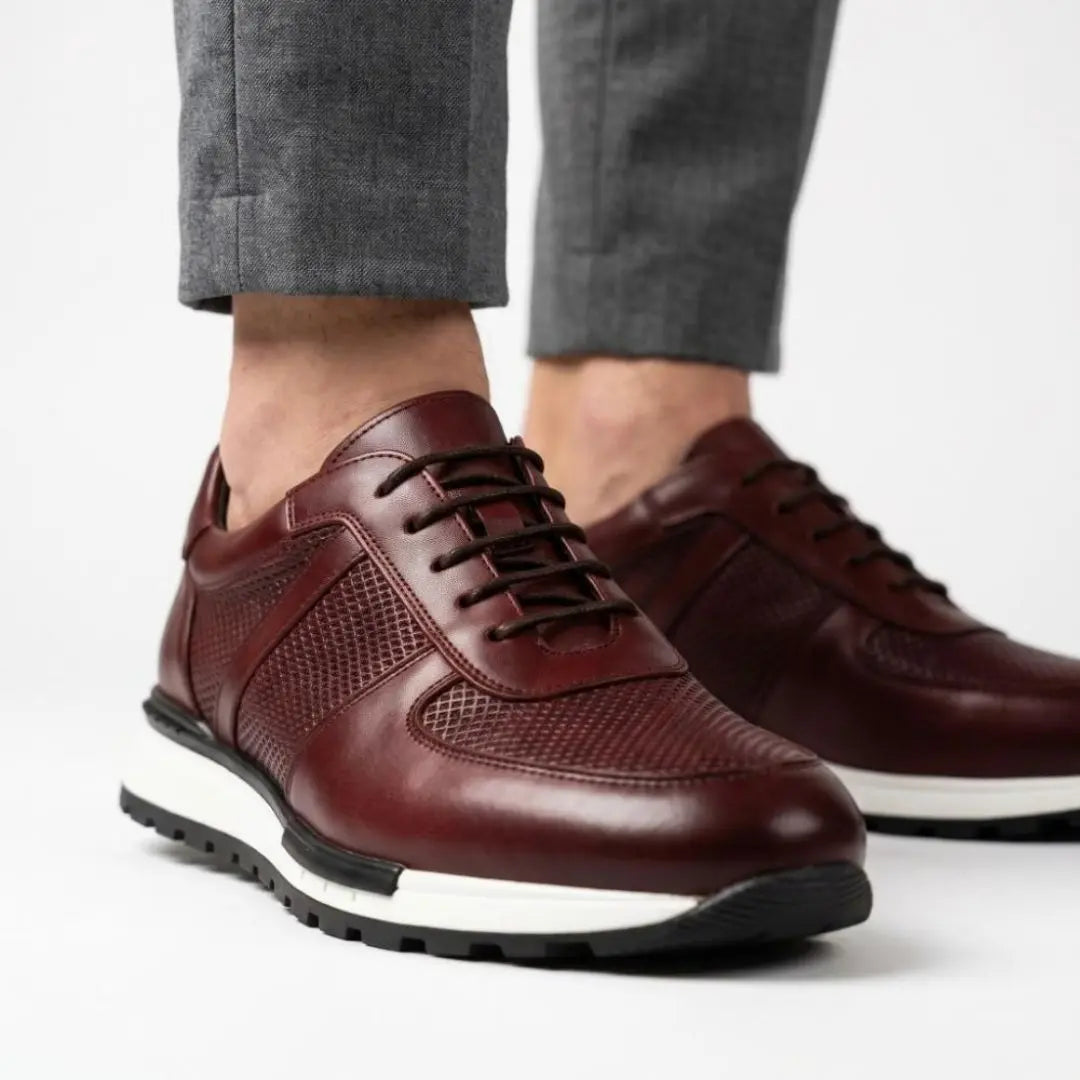 Spencer Genuine Leather Men's Trainers