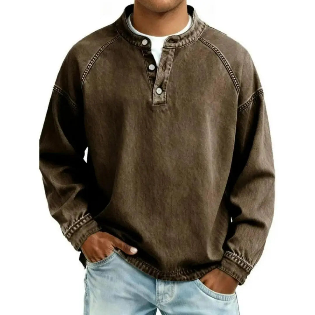 Stanley - Vintage Button Long Sleeve Shirt