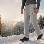 Fleece-Lined Warmth Easy Movement - Unisex Thermal Pants