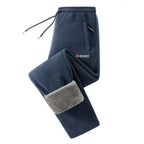 Fleece-Lined Warmth Easy Movement - Unisex Thermal Pants
