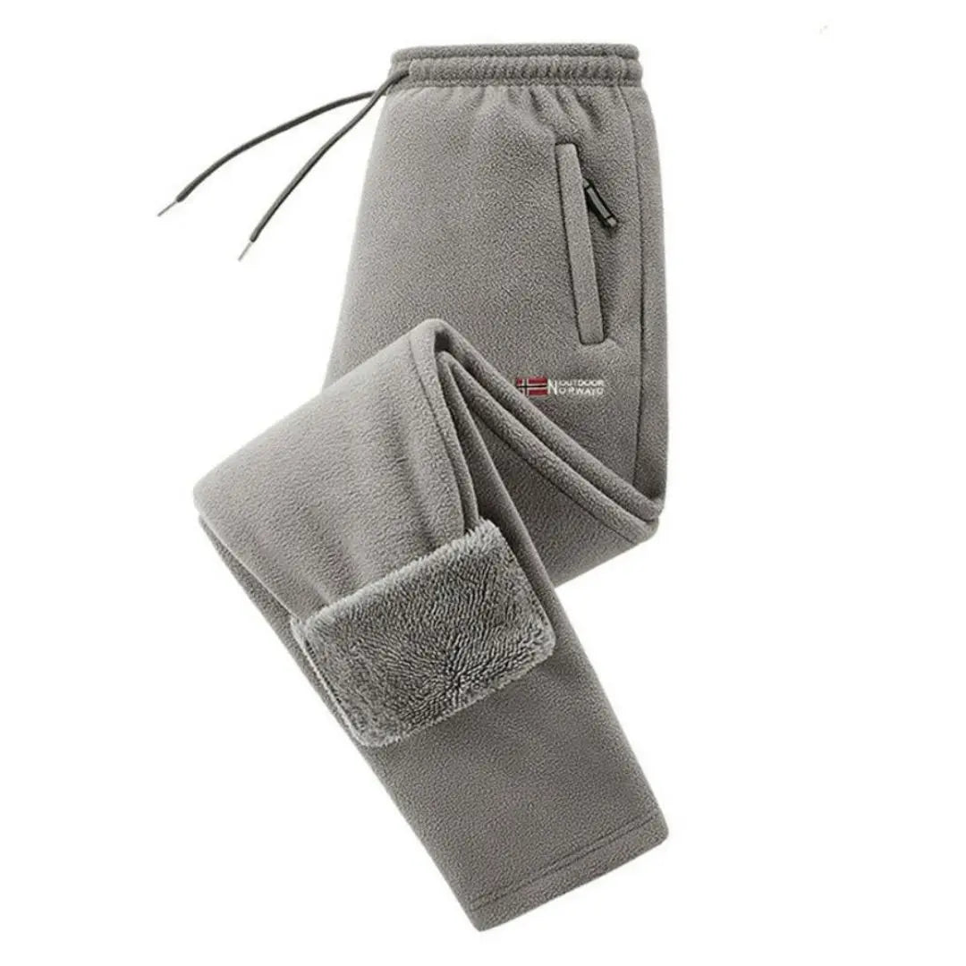 Fleece-Lined Warmth Easy Movement - Unisex Thermal Pants