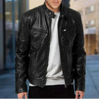 Trenton Leather Men's Jacket - Lupi