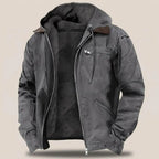 Wellington Full-zip Hood Men's Jacket - Olyndra London