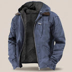 Wellington Full-zip Hood Men's Jacket - Olyndra London