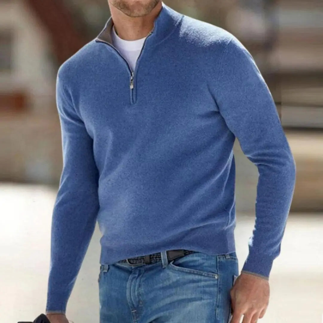 Santous Zip-Up Men's Sweater - Lupi